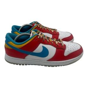 Nike Dunk Low x LeBron James Fruity Pebbles Shoes Mens 10.5 Sneakers DH8009-600